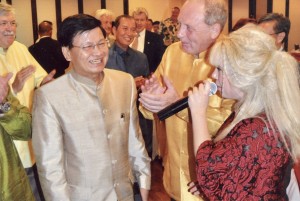 Her charismatic presence in Africa