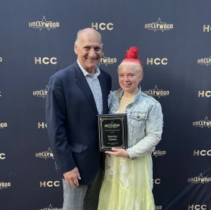 Ms. Angel receives a Special Award from The City of Hollywood