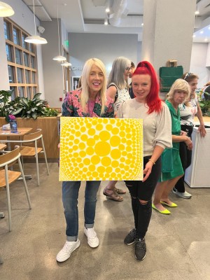 With Mayor of  Beverly Hills Lili Bosse