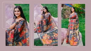 Mughal Art Saree | Best Women Saree | Horitoki Saree
