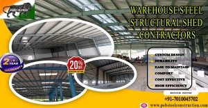 Warehouse Steel Structural Shed Contractors