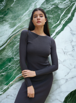 AVERY - Vegan 3D knitted Top in EcoViscose by ALLTRUEIST