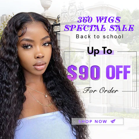 Alibonnie Back To School 360 Lace Wigs