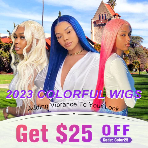 Alibonnie Back To School Colored Wigs