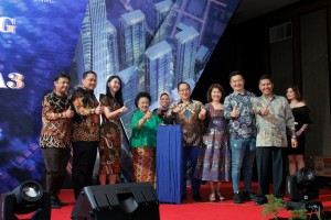BJ Habibie's USD 1 Billion Mega Superblock Project Conducts Topping Off for Third Tower