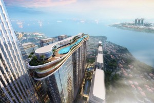 BJ Habibie's USD 1 Billion Mega Superblock Project Conducts Topping Off for Third Tower