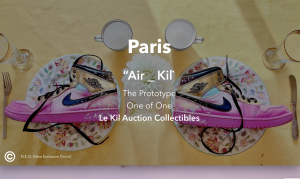 `Air Kil`  Paris Fashion Week Limited Auction Collectible
