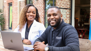 Nina Ross and Jamaal Lassiter