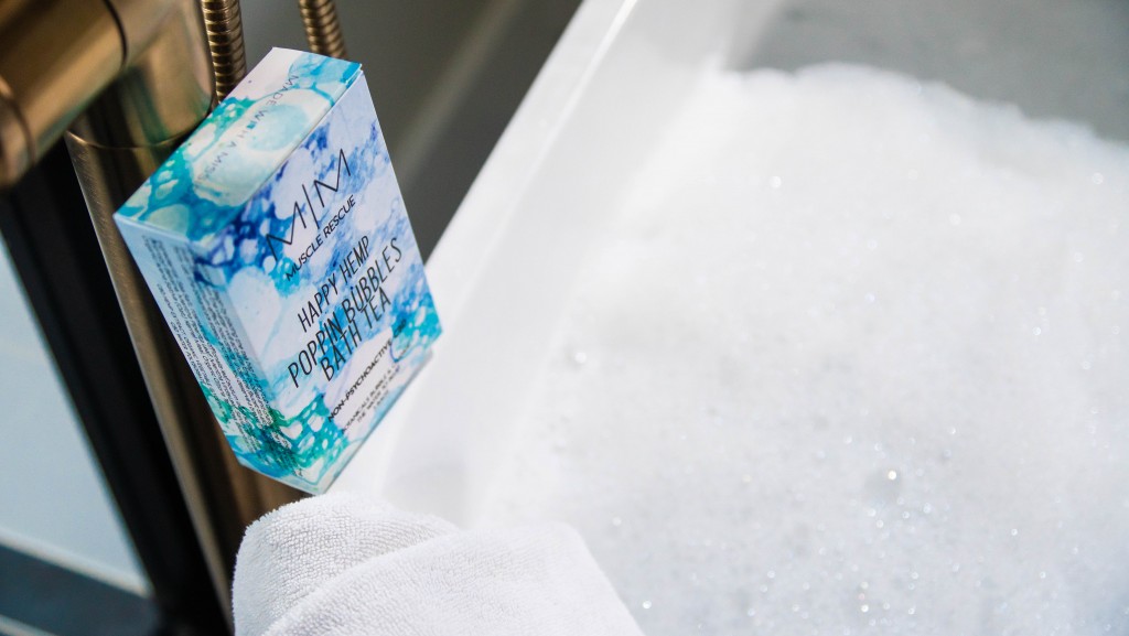 CBDInfused Bubble Bath Teas Musclerelaxing CBD bath infusions
