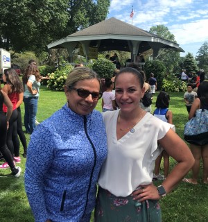 Dr Carmen Martinez-Lopez and Nancy Nalguari