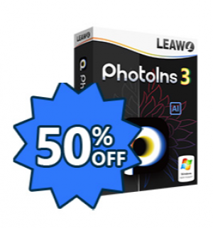 50% off PhotoIns