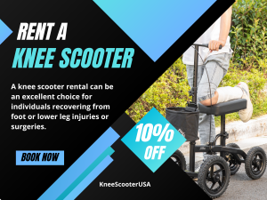 Rent a knee Scooter at discount