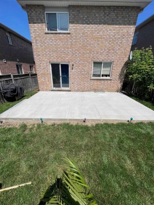 Concrete Hot Tub Pad