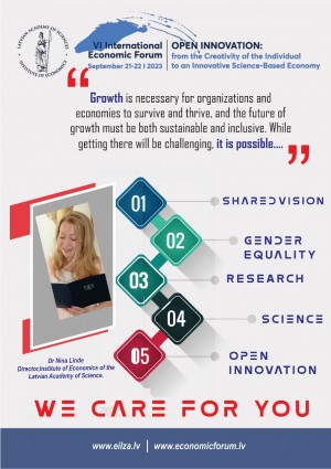 Dr Nina Linde, Director,The Institute of Economics of the Latvian Academy of Sciences