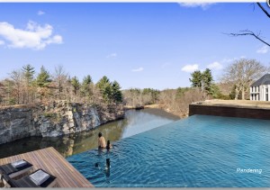 Swimming Pool of  Justin Etzin’s Westchester Estate hits the auction block
