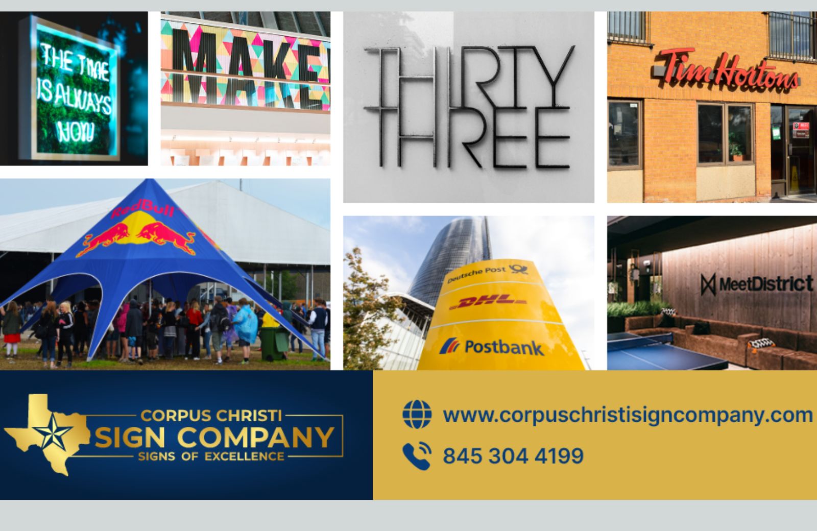 Get the Largest Selection of Custom Signs in Corpus Christi IssueWire