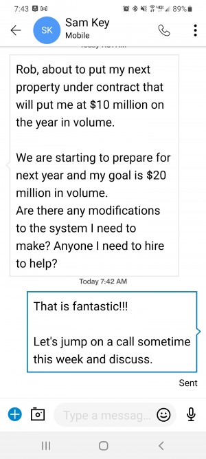 Sam Key text 10million