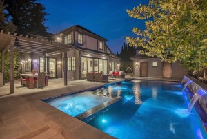 1025 Cabrillo Ave Burlingame print 053 019 Pool View to Back of House at 3649x2439 300dpi