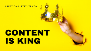 content is king