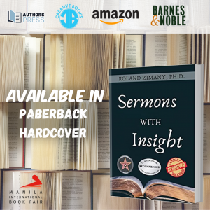 2023 Manila International Book Fair presents Sermons With Insight by Roland Zimany