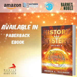 2023 Manila International Book Fair presents History and Mystery (Volume 4) by Bernie L. Calaway