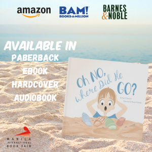 2023 Manila International Book Fair presents Oh No, Where Did He Go! by Kay E. Thomson