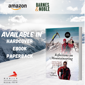 2023 Manila International Book Fair presents Reflections on Mountaineering by Alan V. Goldman