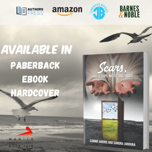 2023 Manila International Book Fair presents Scars Due To[...] by Connie Harris & Sandra Jandura
