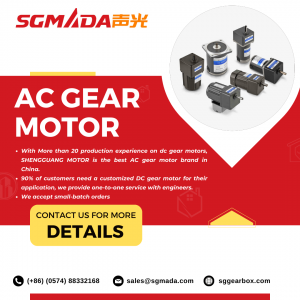 Best DC Gear Motors in China