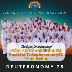 Deuteronomy 28 album cover CCC Agiliti 1 international choir
