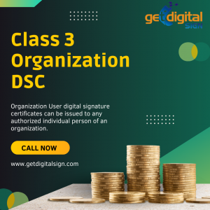 Class 3 Organization DSC Service provider in Mumbai