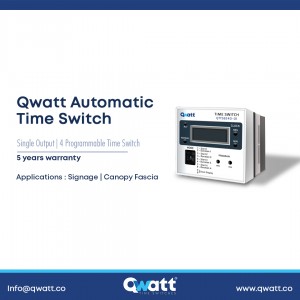 Qwatt Time switch for Signboards
