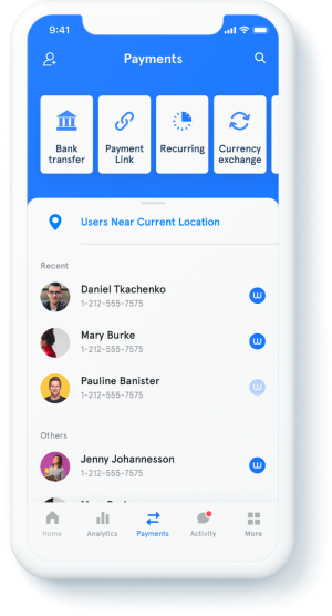 wamo payments screen
