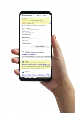 Google Page One Ranking