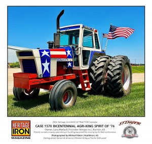 Case 1570 Bicentennial Agri King Spirit of 76