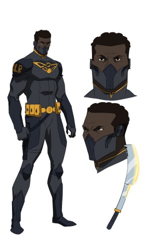 BLACK MAROON SUPERHEROS