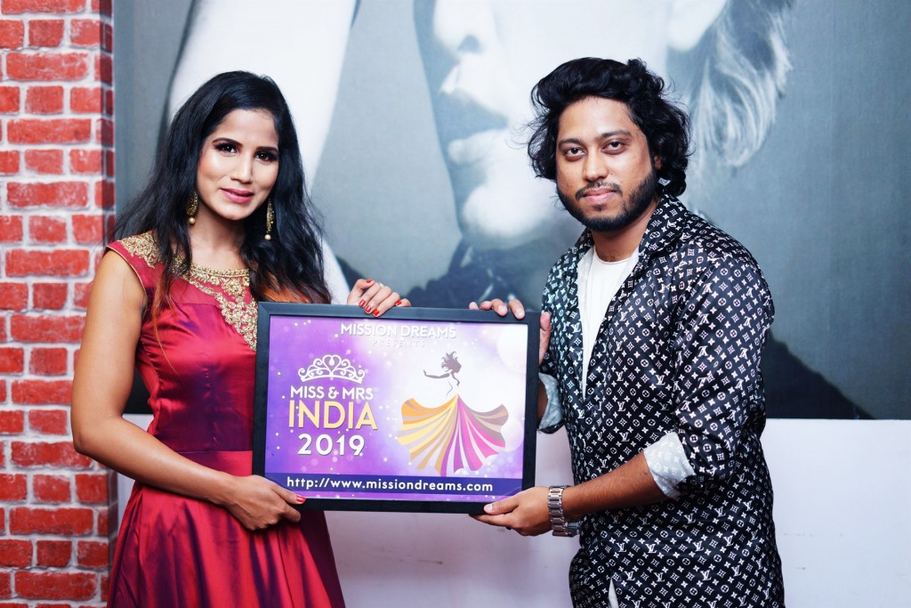 Priya Priyambada with Bollywood Music Composer Vivek Kar in the Launch of Mission Dreams Priya Priyambada with Bollywood Music Composer Vivek Kar in the Launch of Mission Dreams