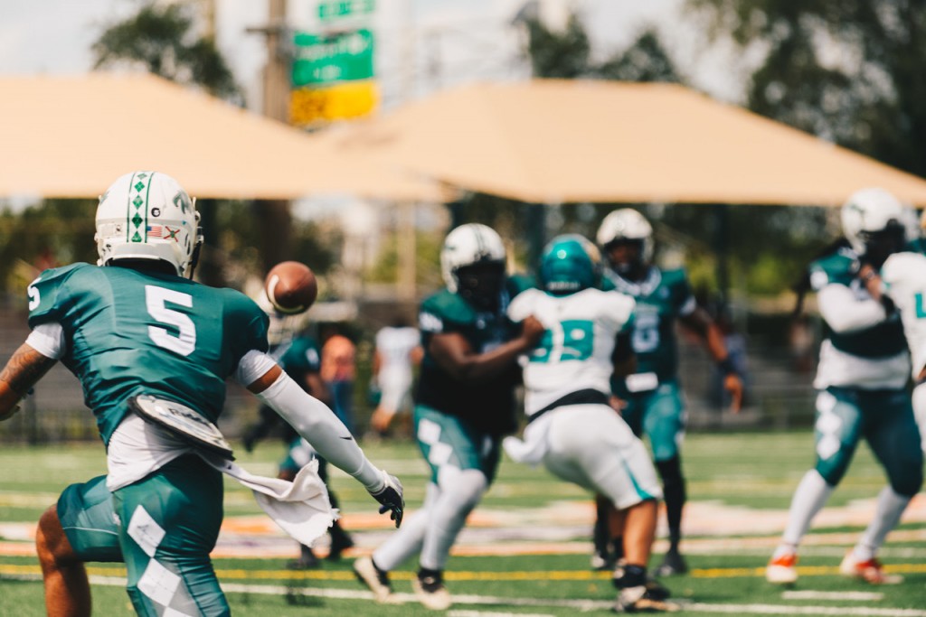 Jacksonville A.A. Christian College Triumphs Over McDougall Technical Institute A Stunning 47