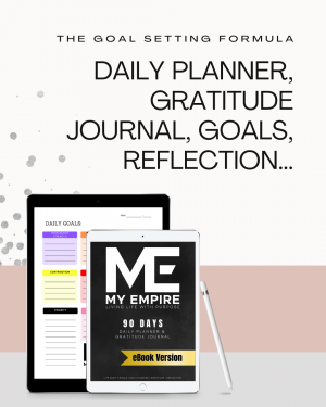 My Empire A Daily Planner and Gratitude Journal e-ink Version
