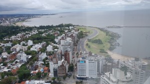 Montevideo from the top of the World Trade Centre