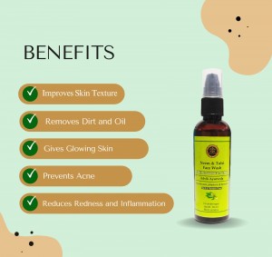 Benefits of Advik ayurveda neem tulsi face wash