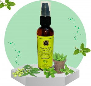 neem tulsi bottle
