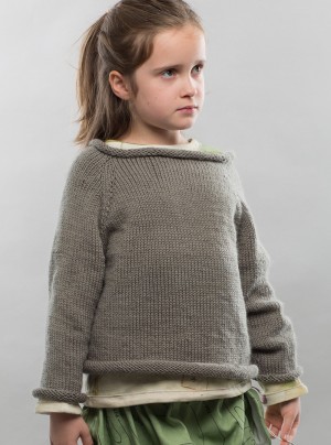 The Top Down Sweater