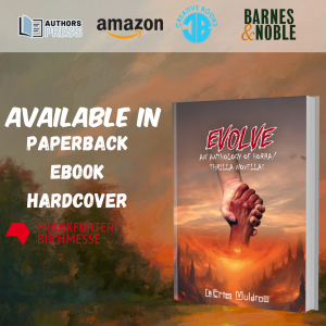 2023 Frankfurter Buchmesse presents Evolve: An Anthology of Horra/Thrilla Novellas by LāErtes Muldrow