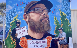 Johnny Hurley mural by @grow_love
