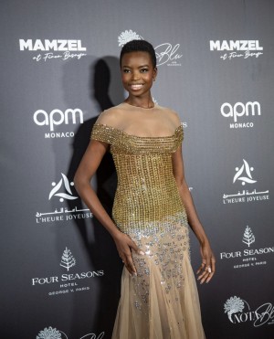 Maria Borges attending the Global Gift Gala in Paris