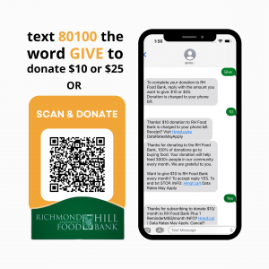 Text-to-Donate example 
