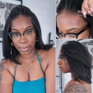 Pre Cut Lace Bob Wig