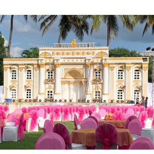 3D Sculpting frp wedding stage