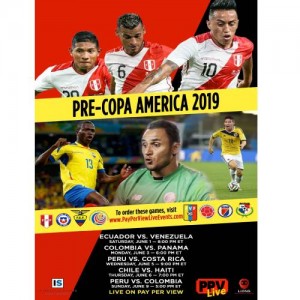Integrated Sports Media and PPV Live Events, LLC to Broadcast Five Pre-Copa America Soccer Matches in June Live on Pay Per View